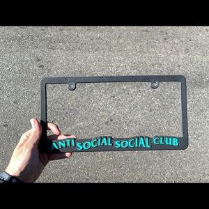 Antisocial Social Club License Plate